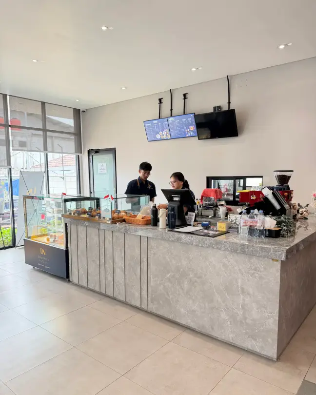 UN Coffee counter